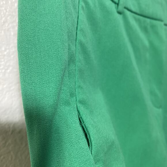 J CREW Kallie Pant Modern Clover Green Stretchy Classic Straight Leg Sz 10T NWT - Picture 9 of 12